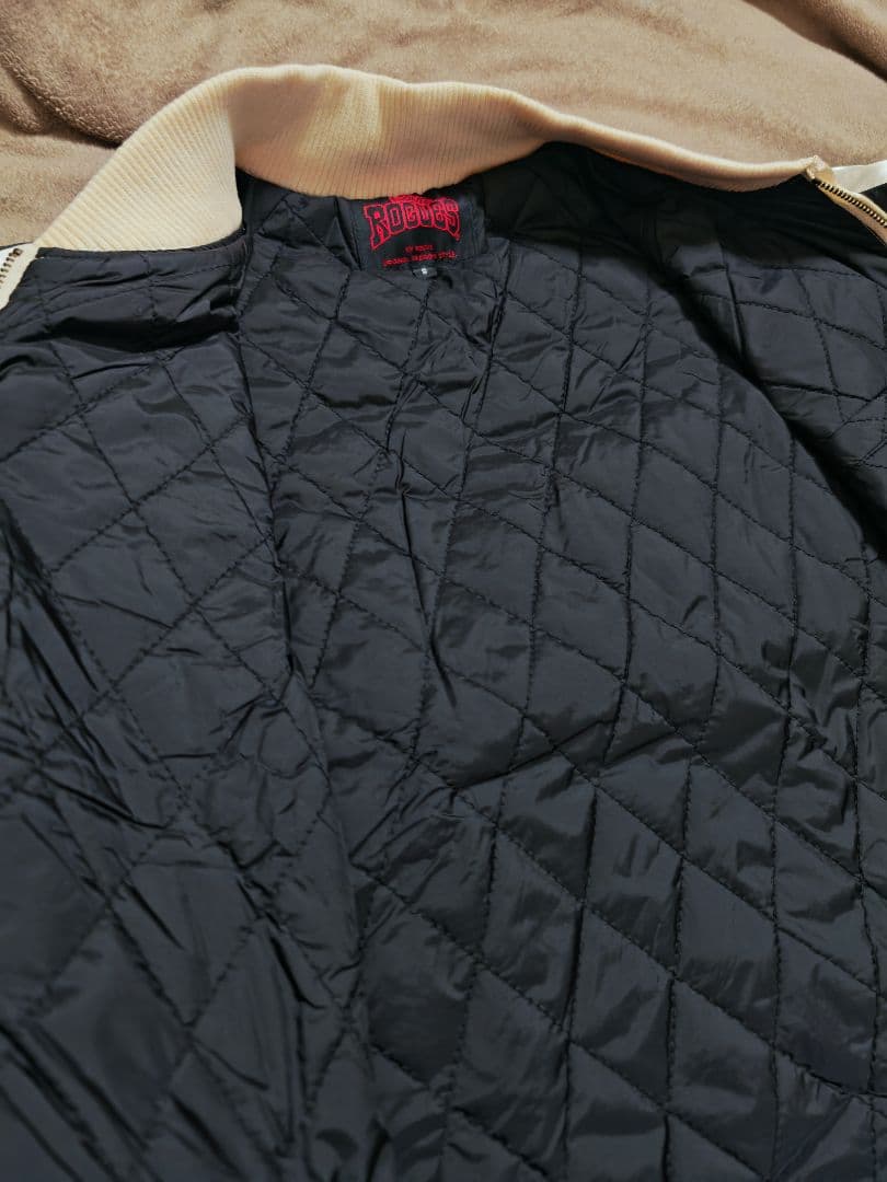 虎 スカジャン CASTLE ROGUES 未使用近い 美品 日本限定 サテン