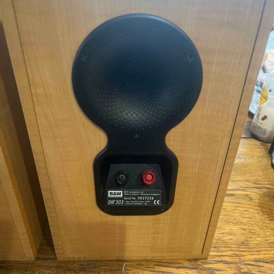 週末限定　B&W DM303 ブックシェルフスピーカー　ジャンク