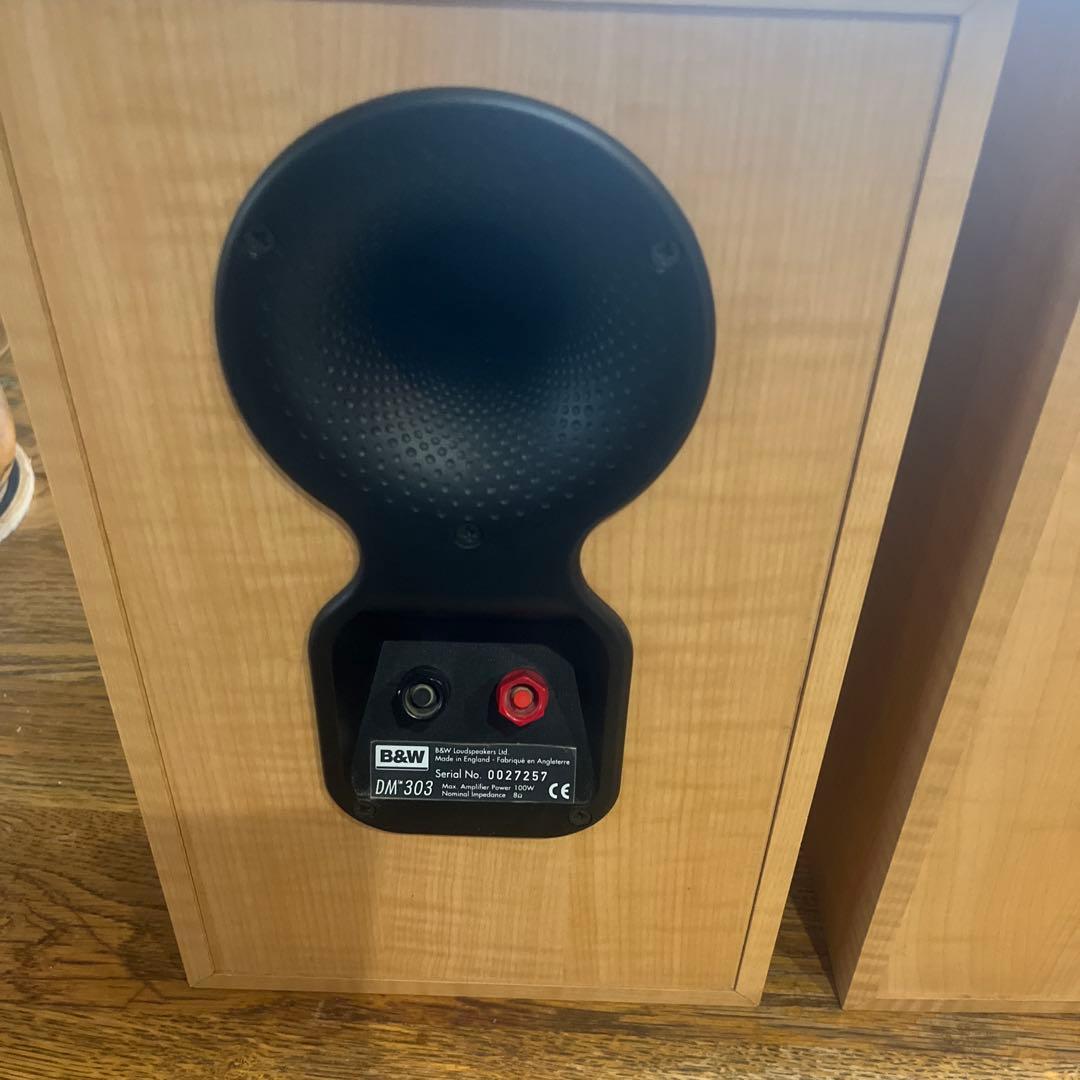 週末限定　B&W DM303 ブックシェルフスピーカー　ジャンク