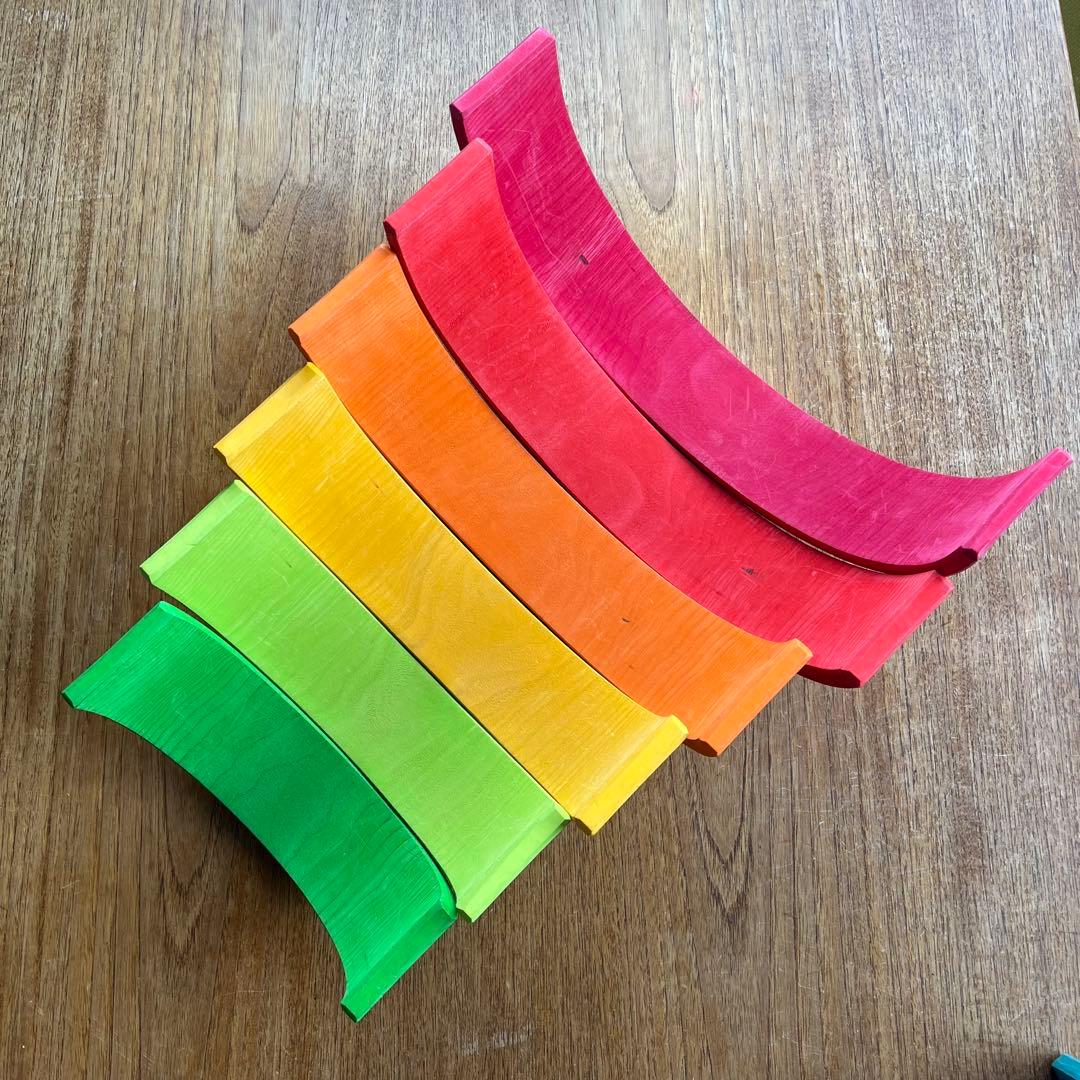 グリムス　アーチレインボー　ラージ　大　知育玩具