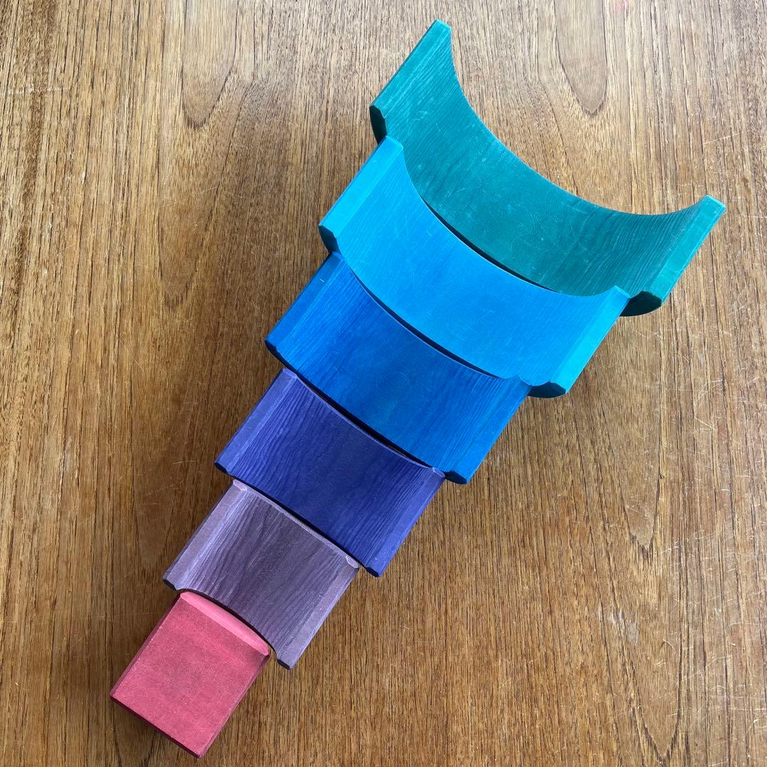 グリムス　アーチレインボー　ラージ　大　知育玩具