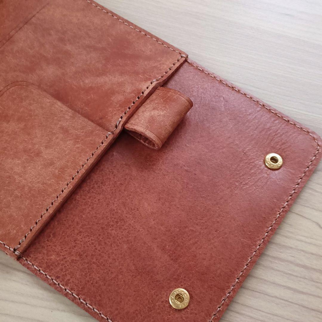 ミニ6 システム手帳 コニャック