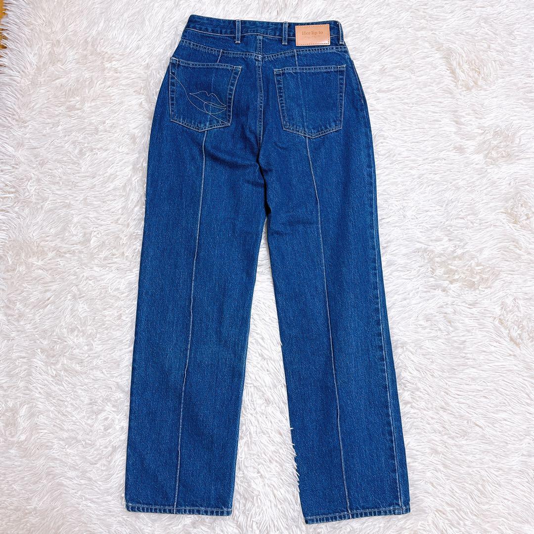 Her lip to Valencia High Rise Jeans デニム
