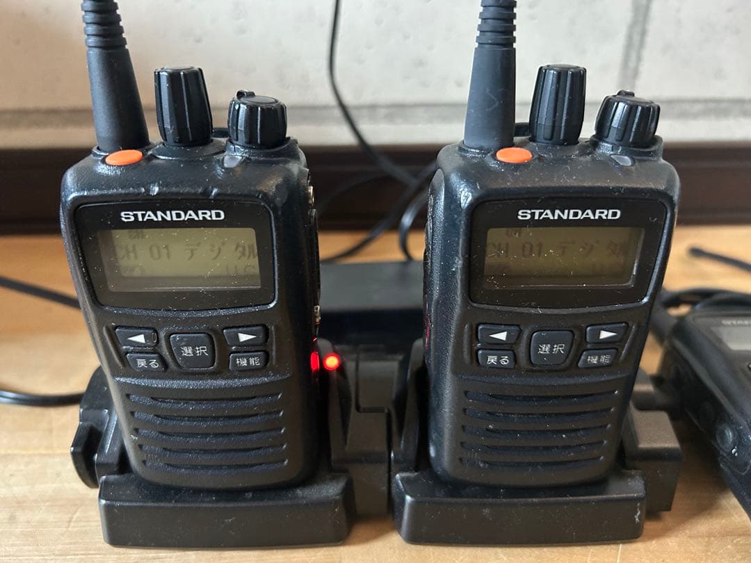 バーテックSTANDARD VXD450U無線機 2台セット