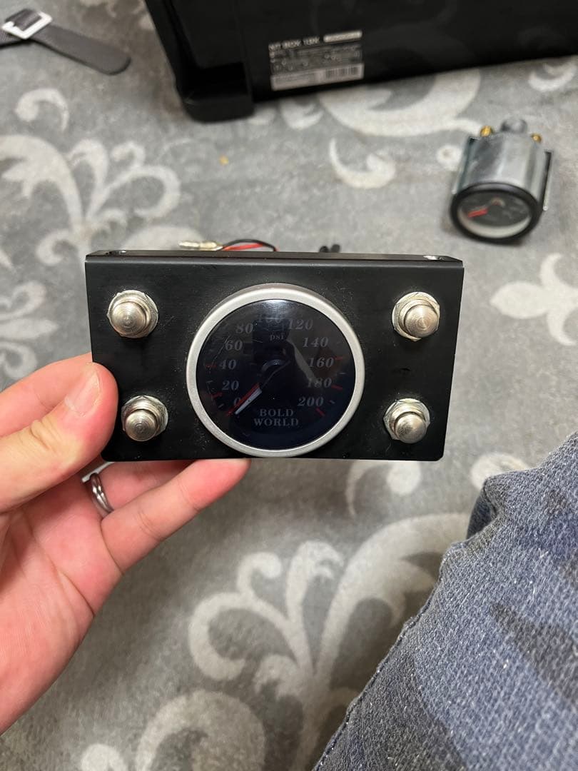 エアサス　2独　機械式スイッチ