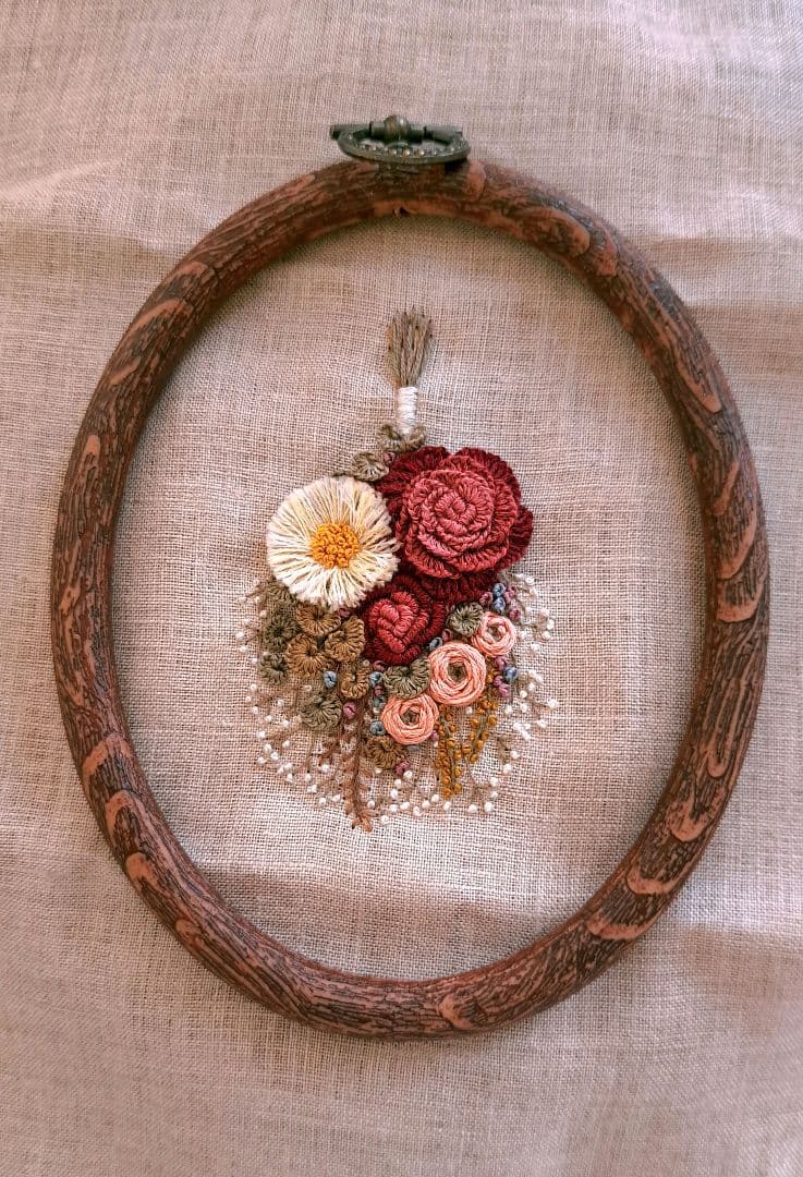 【専用】ハンドメイド　刺繍フレーム