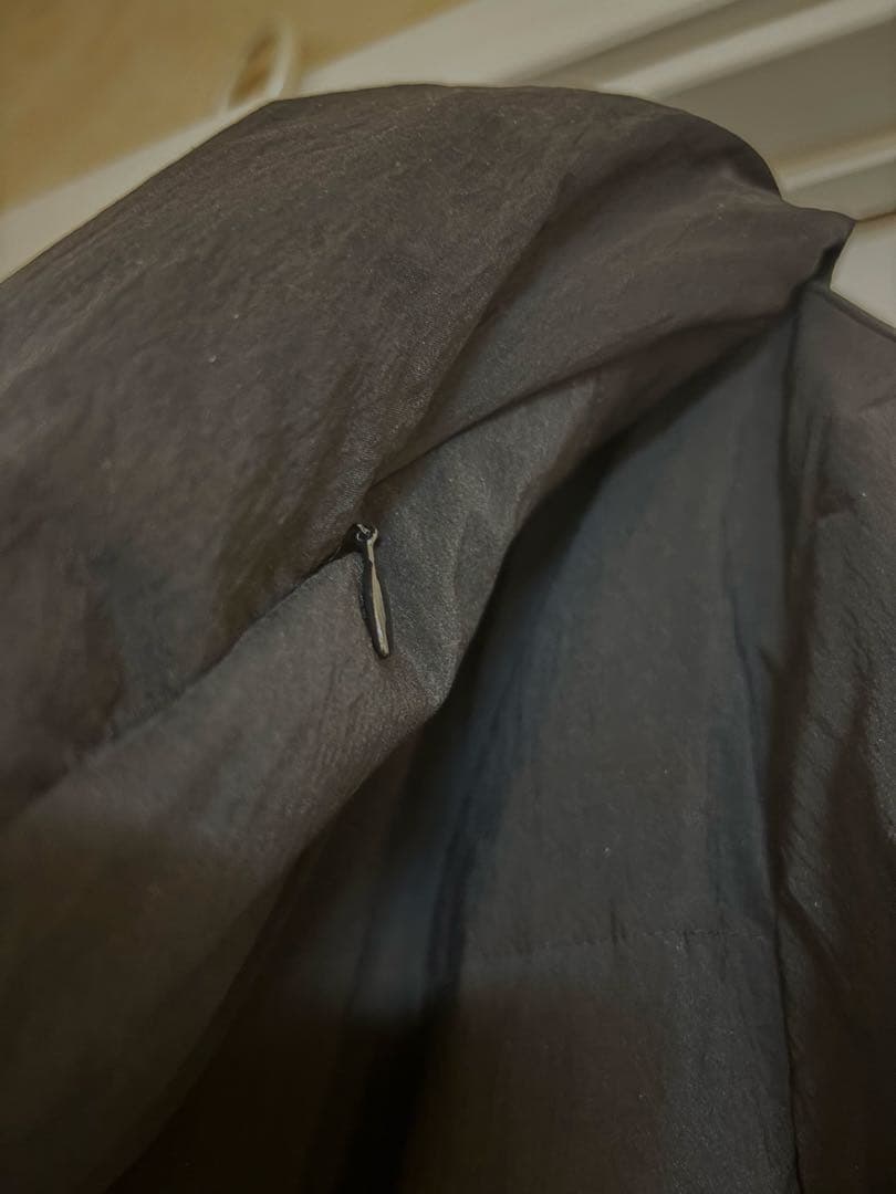 プランテーション ロングダウン　リバーシブルPL83FA002 M 〜L 黒