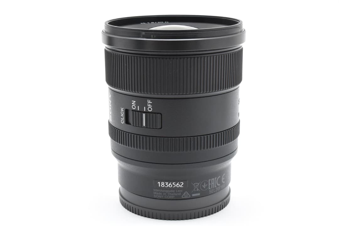 ソニー FE 20mm F1.8 G SEL20F18G #C762