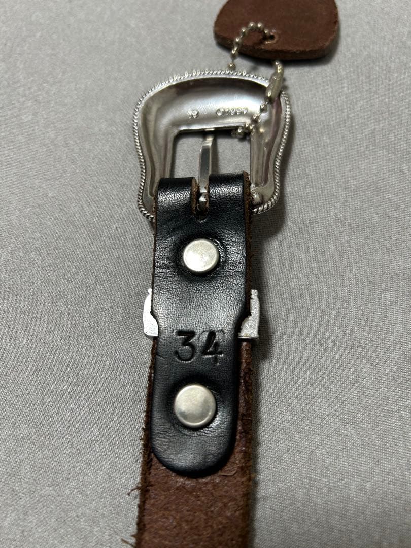 小物 HTC / SD Belt #Western B TQ BLACK 34