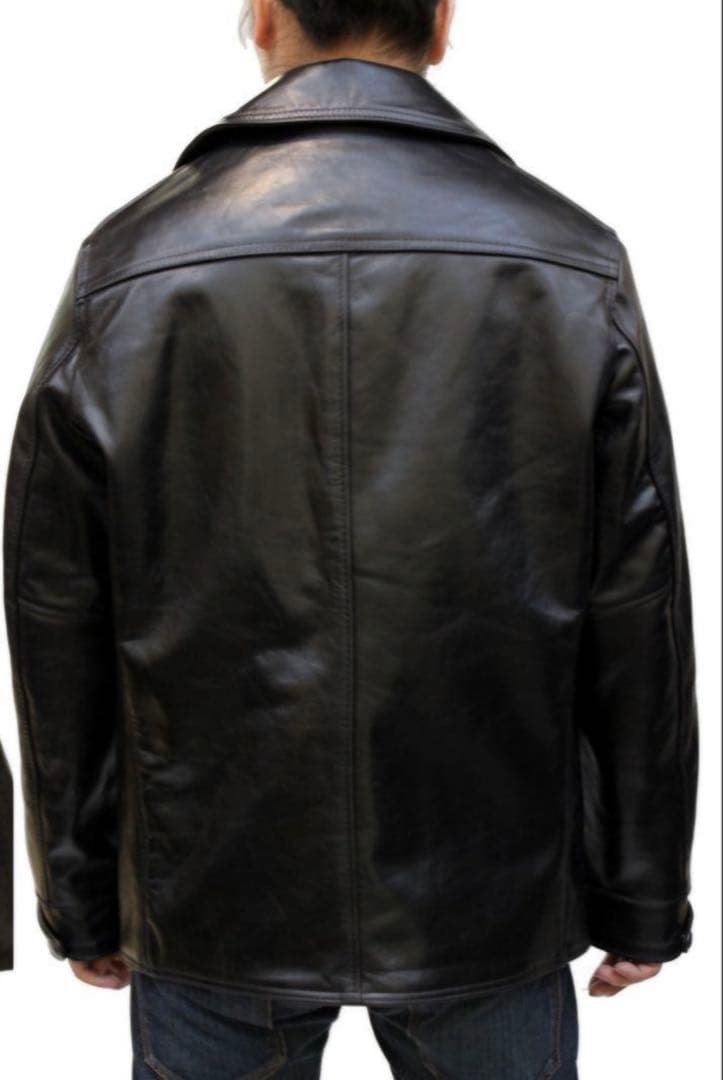 11/30まで値下げ:ほぼ未使用 AVIREX レザースイッチヤードコート