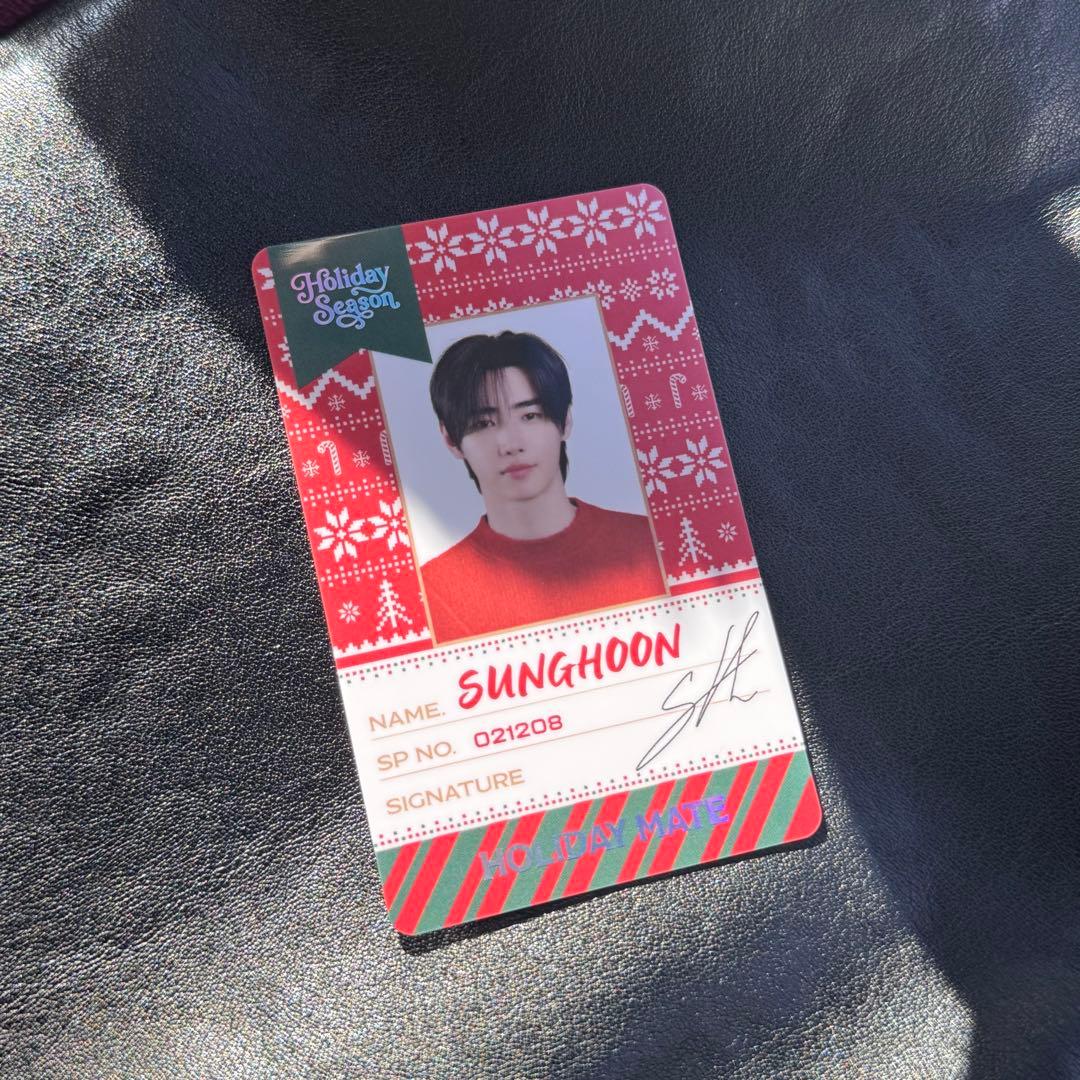 ENHYPEN WORLD スペシャル カード Holiday ポプア ソンフン