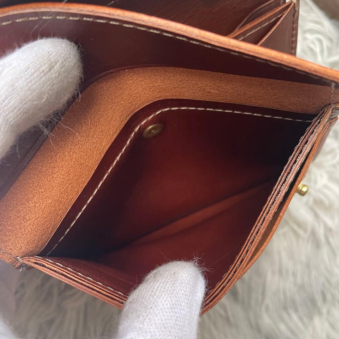 【未使用レベル】ビアベリー クーペ 短い長財布