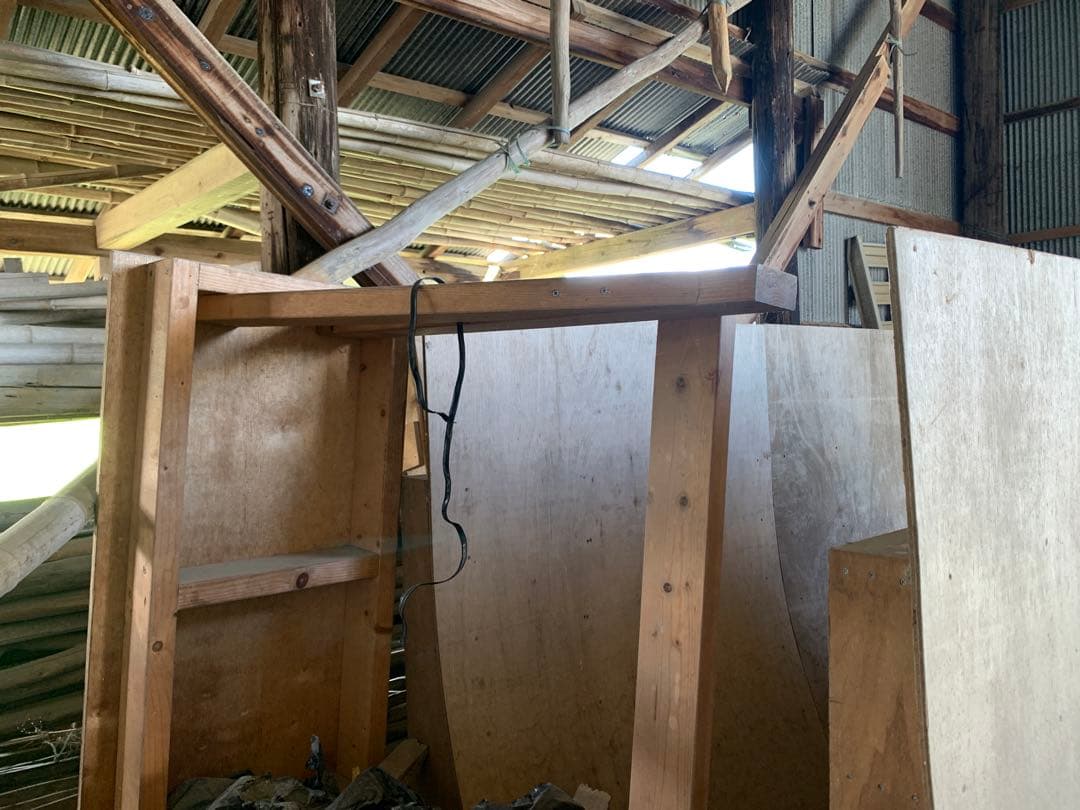 直接取引限定　スケートボード　ランプ　自作　スケボー　BMX