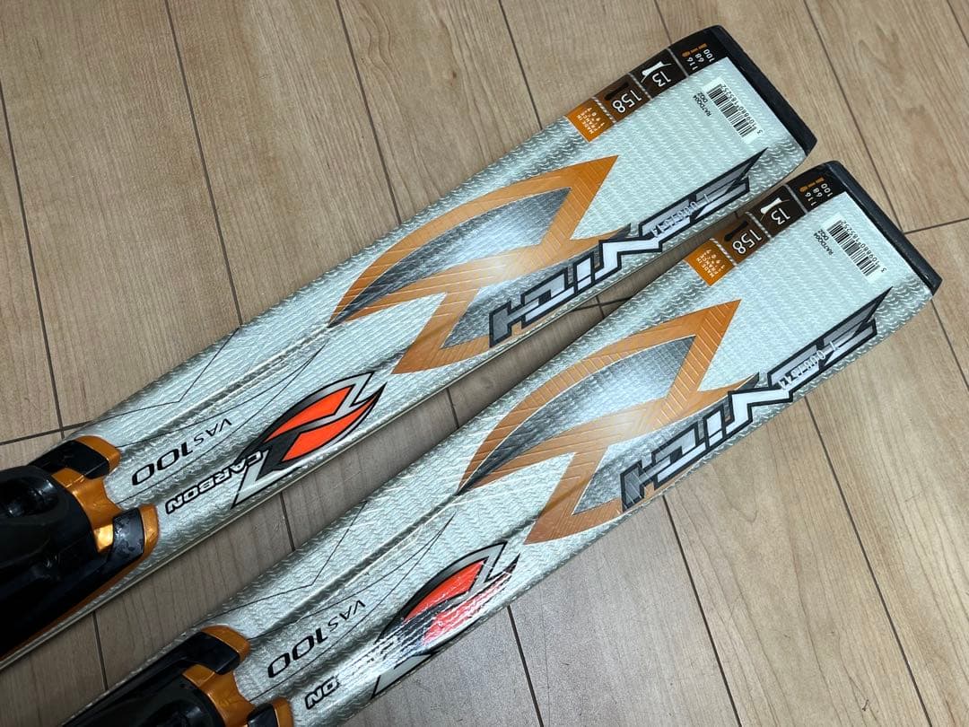 スキー セット ロシニョール ZENITH VAS100 158cm / 計3点
