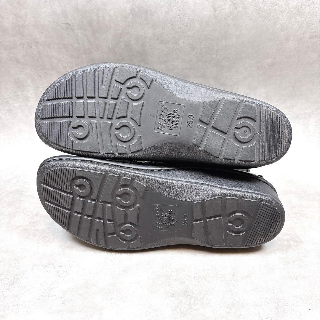 極美品 H.P.S 限定モデル ウイングチップ サイドゴアブーツ 本革 25