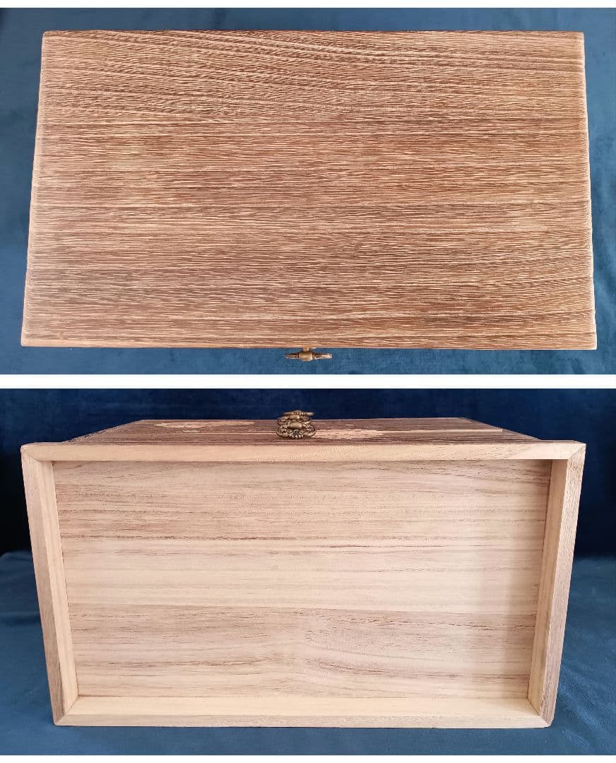 会津　蒔絵小箪笥(三ツ引)　桐工芸　やまごの桐　ミニタンス　3段　和雑貨