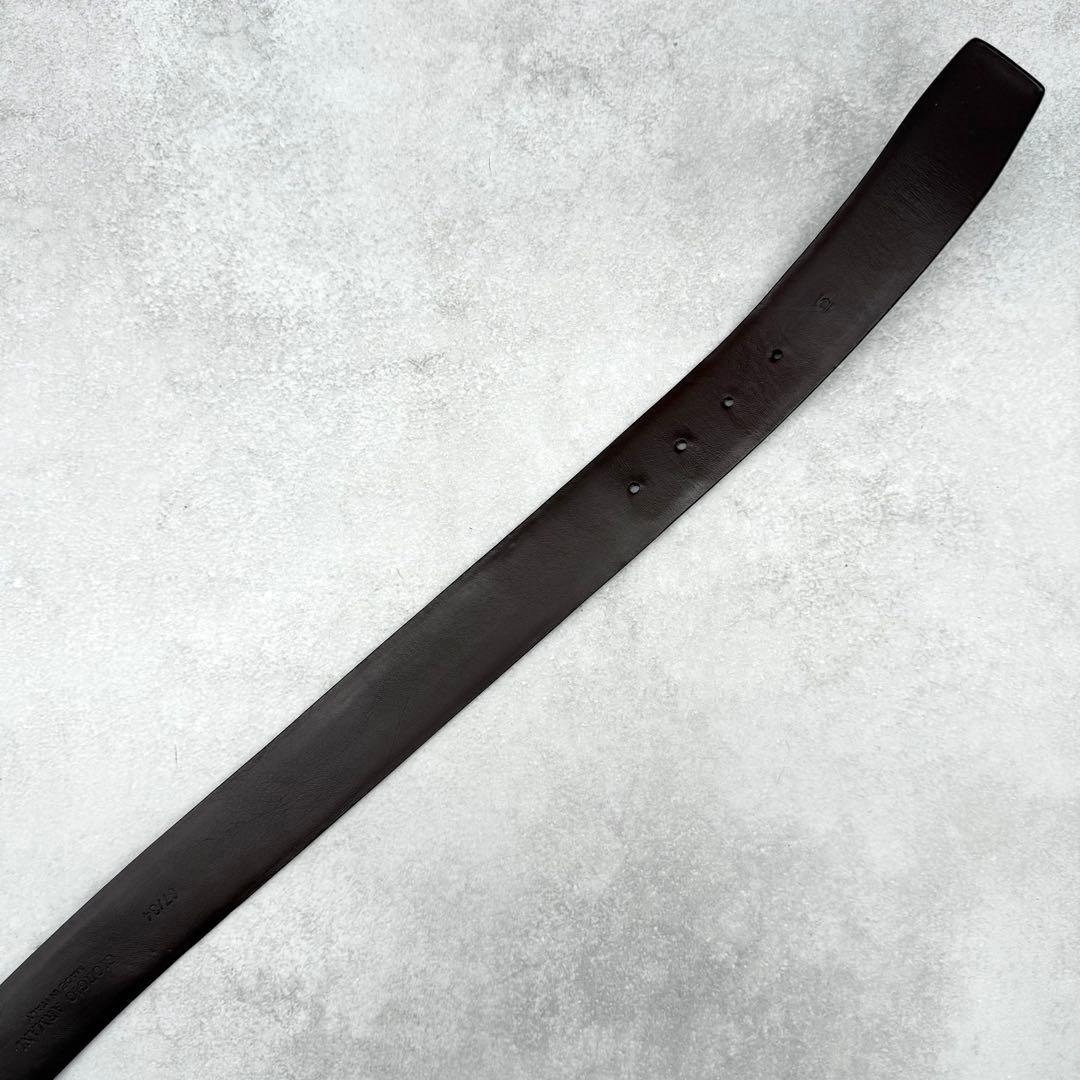 美品 GIORGIO ARMANI leather belt SIZE 48