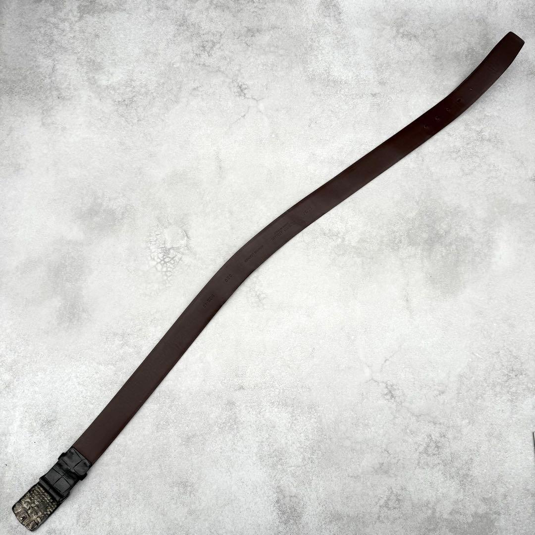 美品 GIORGIO ARMANI leather belt SIZE 48