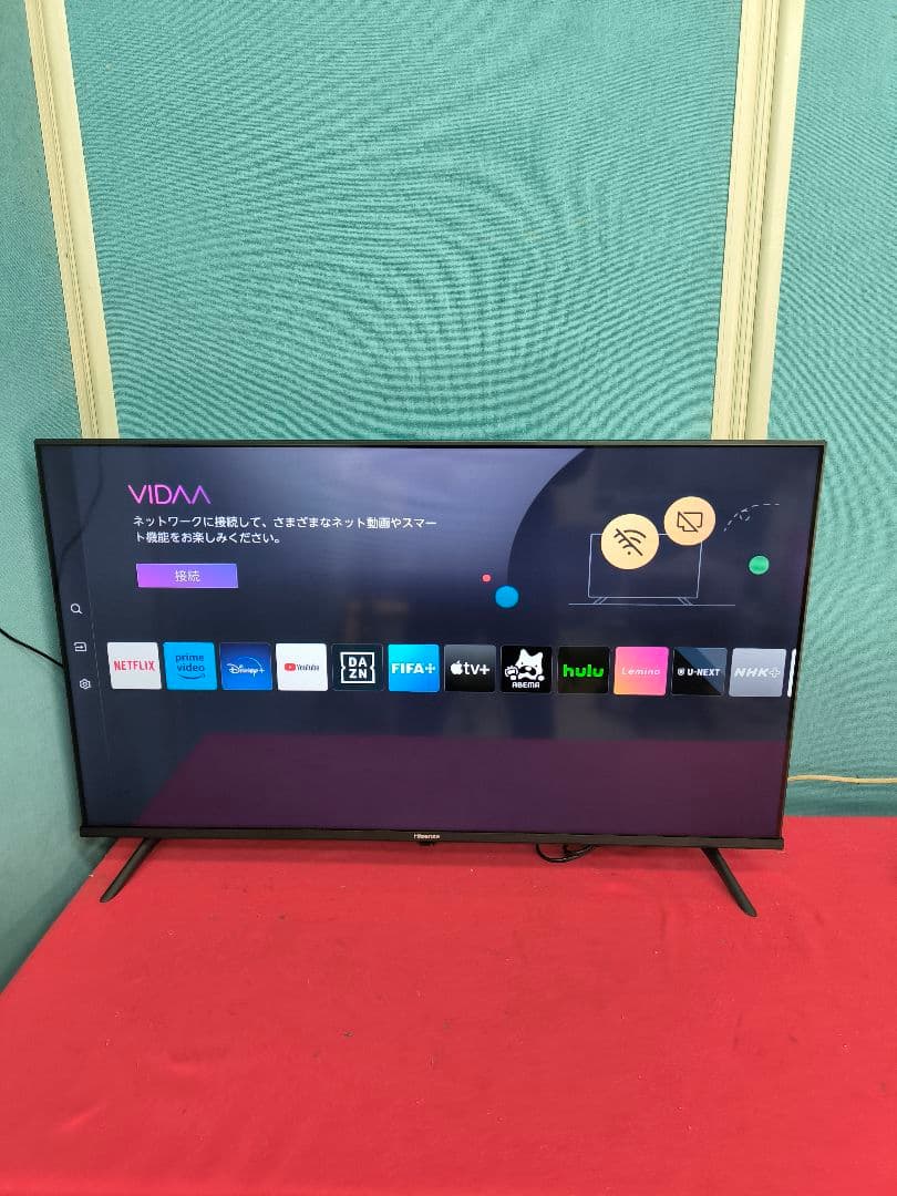 2025年製ハイセンス 40V型液晶テレビ　VOD対応 40A4N ネット動画
