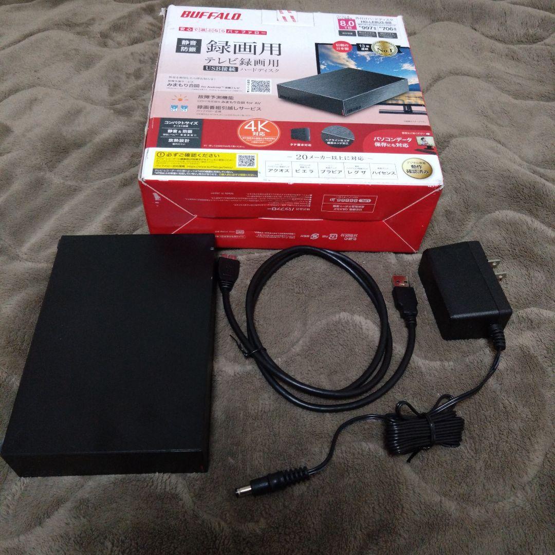BUFFALO 録画用ハードディスク 8TB