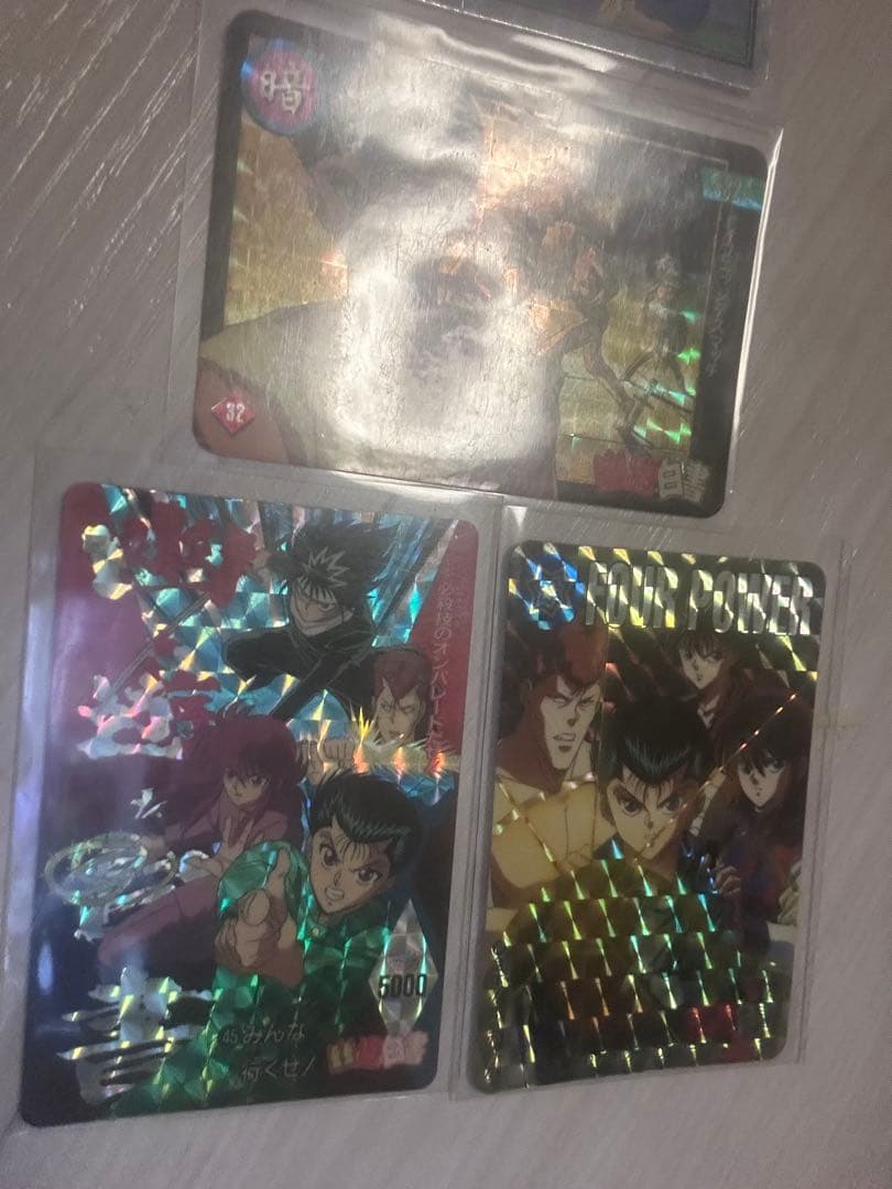 幽☆遊☆白書 ホロカードセット　カードダス