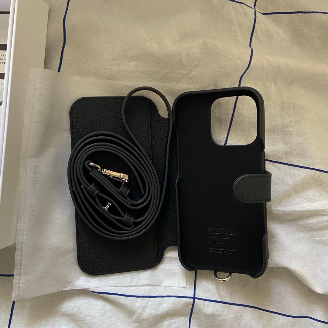 専用 DEMIU BALLONDeuxiPhone16Proケースストラップ付き