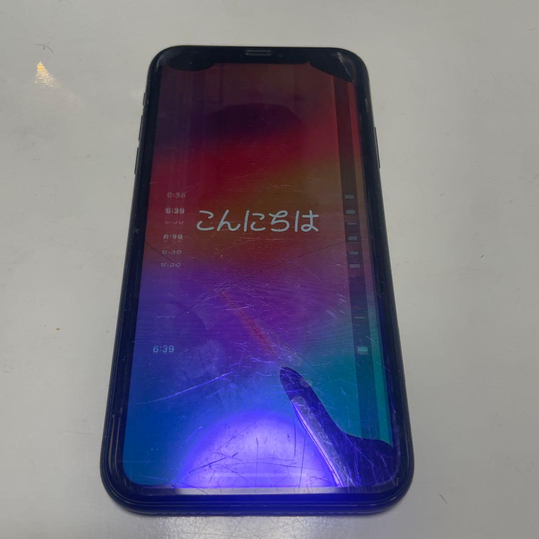 iPhone XR 画面割れ、液晶漏れなど