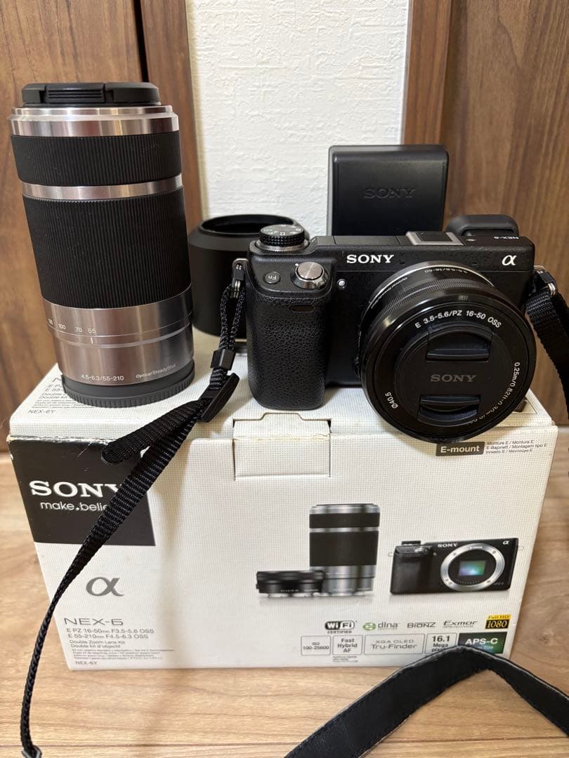 SONY NEX-6 ダブルズームキット 7,413枚 ミラーレスカメラ