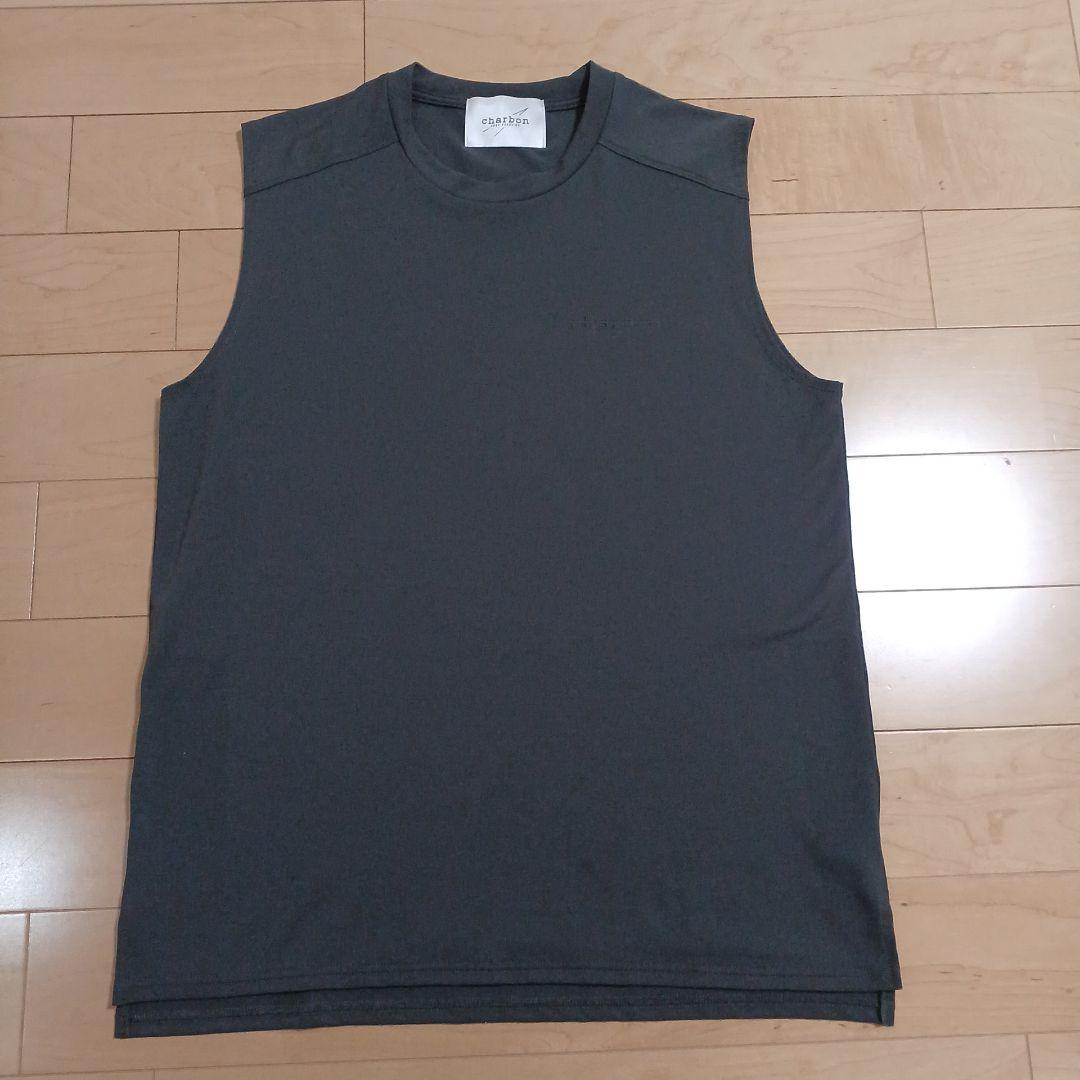 ruru　charbon タンクトップ 　ノースリーブ　シャルボン