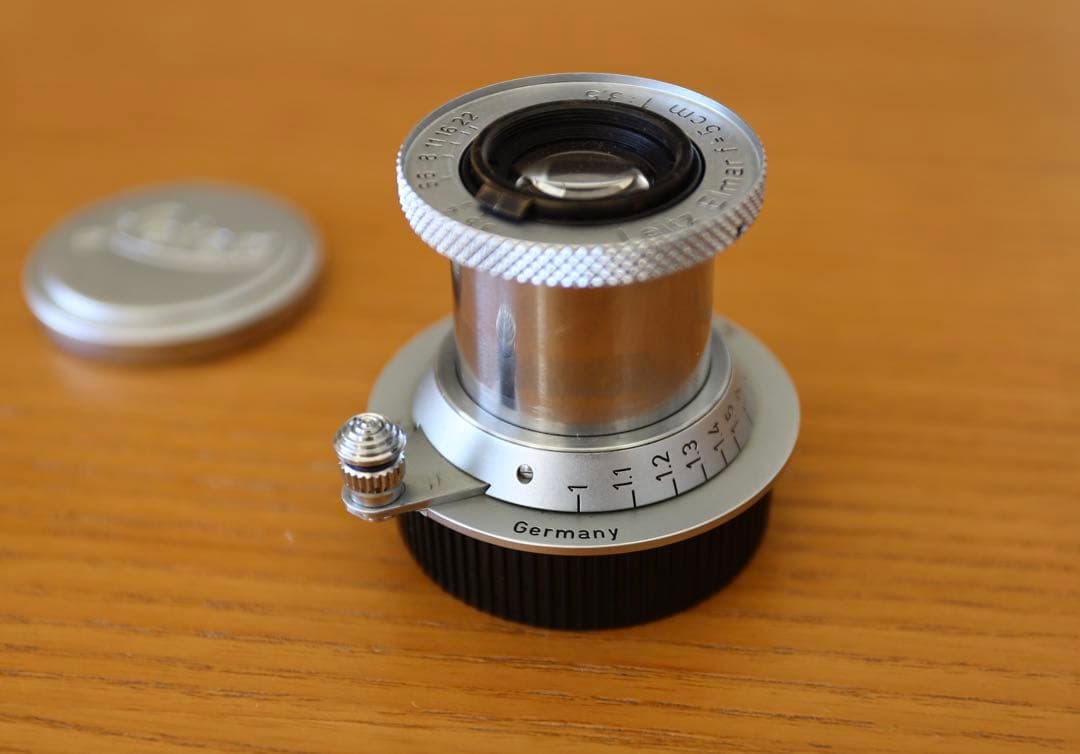 【超希少】Leica Elmer 50mm f3.5 赤エルマー　ダイヤモンド