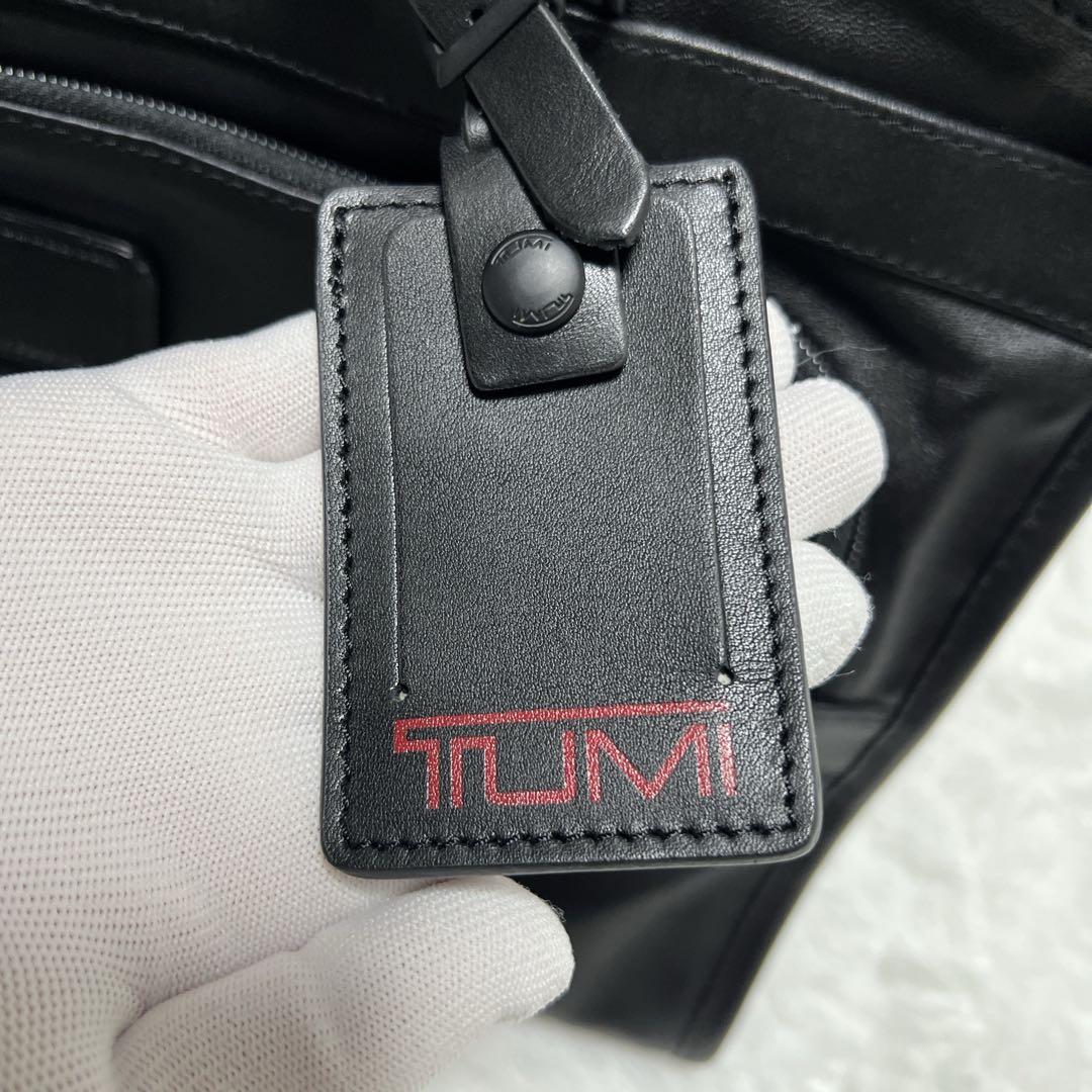 【極美品】 TUMI トゥミ オールレザー ビジネスバッグ ブラック
