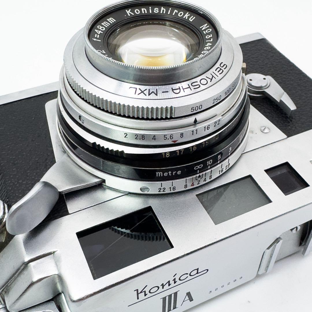 Aランク 整備済み Konica ⅢA 48mm F2 3ヶ月動作保証付き