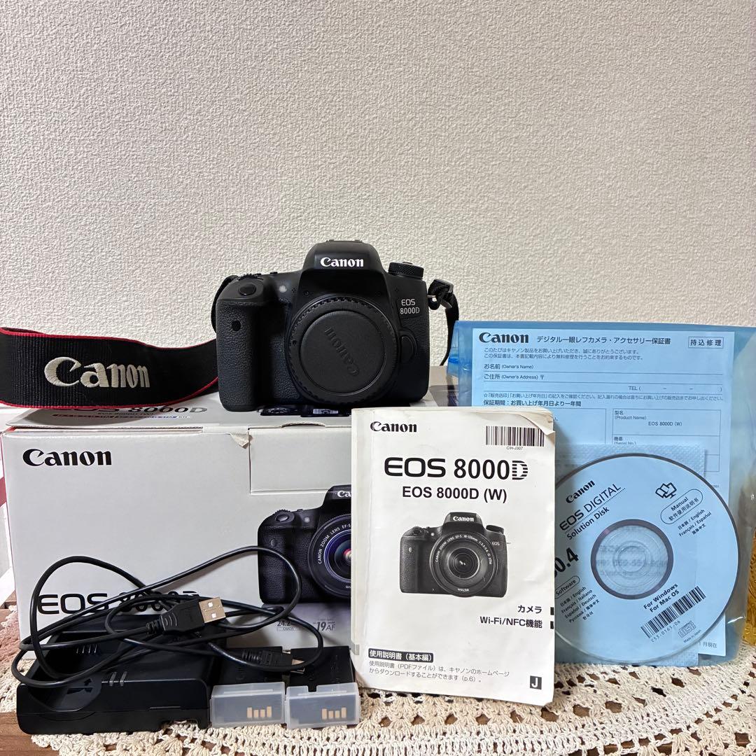 S♡Canon EOS 8000D デジタル一眼レフカメラ 本体