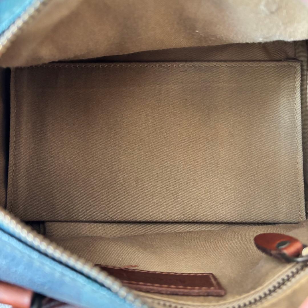 ✨️美品 ポロラルフローレン ブラックウォッチ ミニボストンバッグ PVC 緑