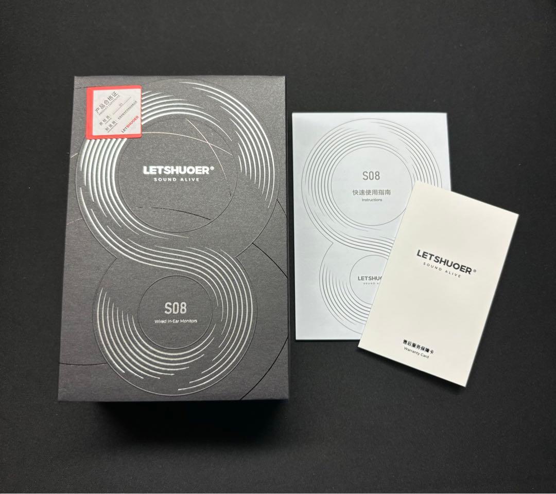 イヤホン LETSHUOER S08