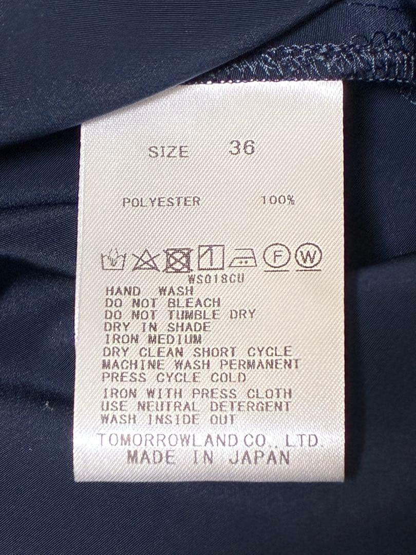 【着用1回のみ】Ballsey ボールジィ クリアデシンボウタイブラウス