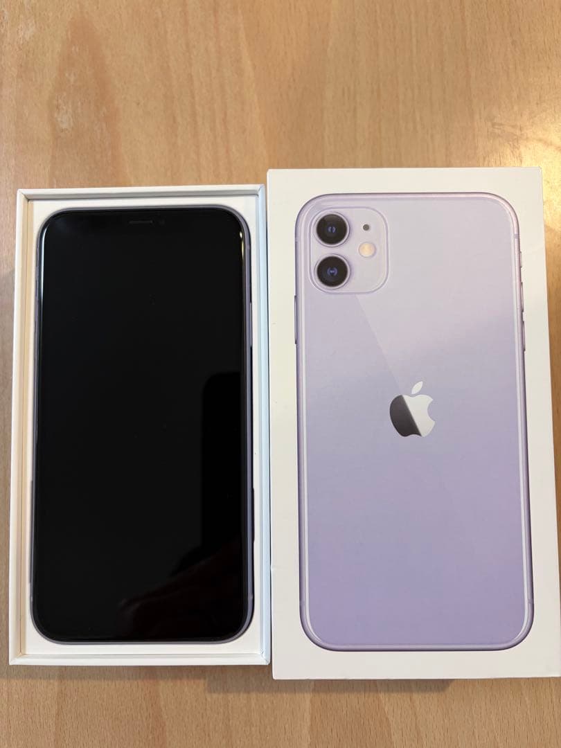 iPhone11 128GB パープル SIMフリー