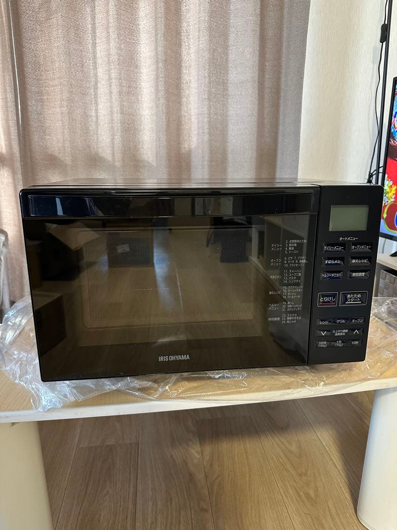 アイリスオーヤマ オーブンレンジ KMO-F1810-B