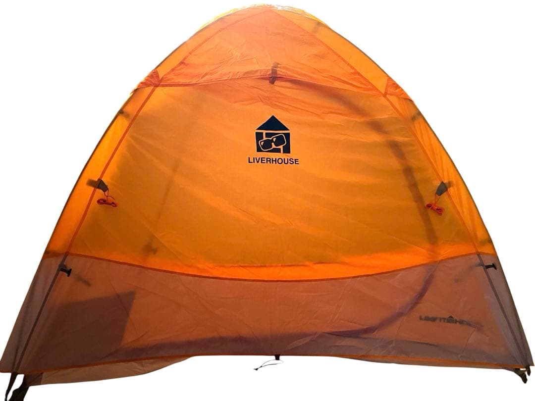 【未使用】ライバーハウス TREKKER 4 4人用 オレンジ 組み立て簡単