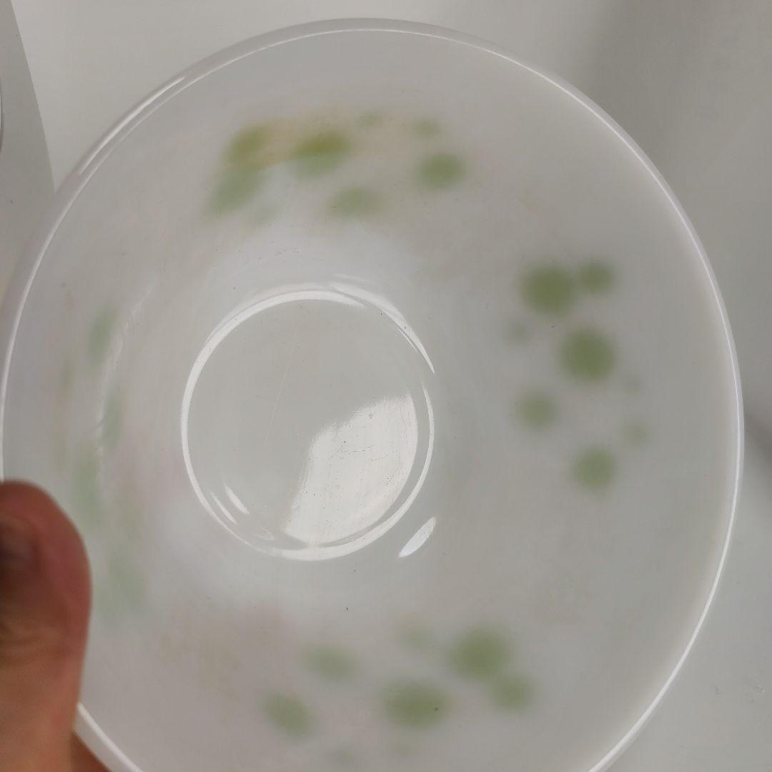 希少　フェデラル　5個　カラフルドット　ミキシングボウル　コンプリート