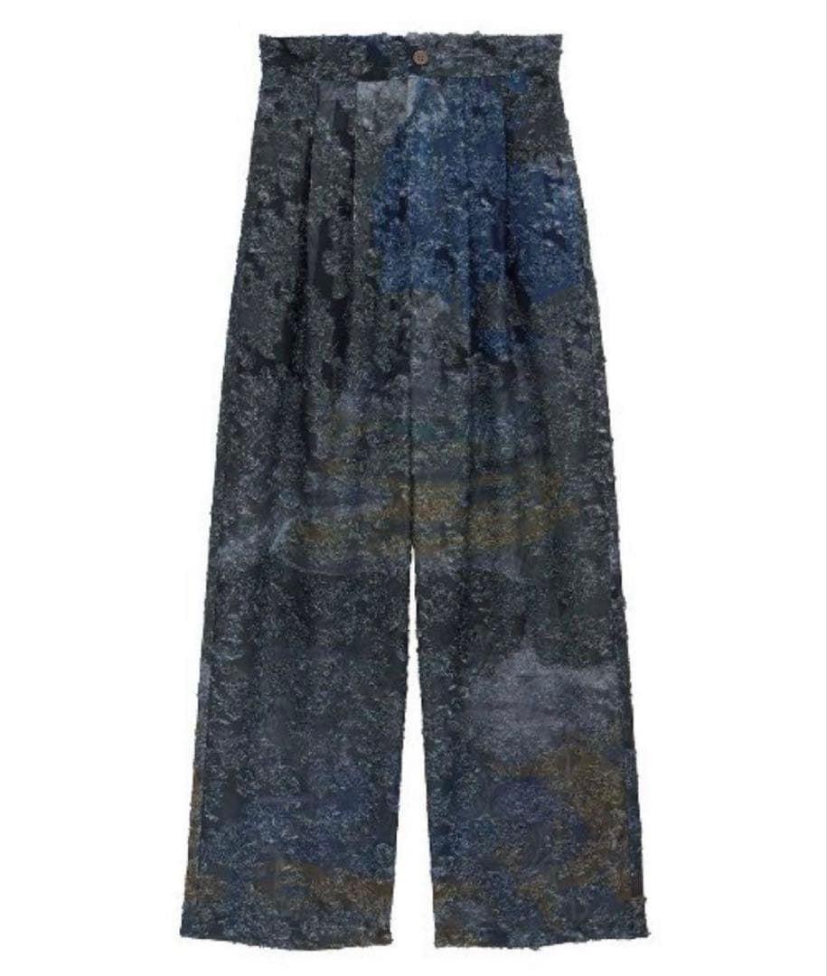 トップス MEDI RACHEL FLUFFY ART CAMISOLE PANTS