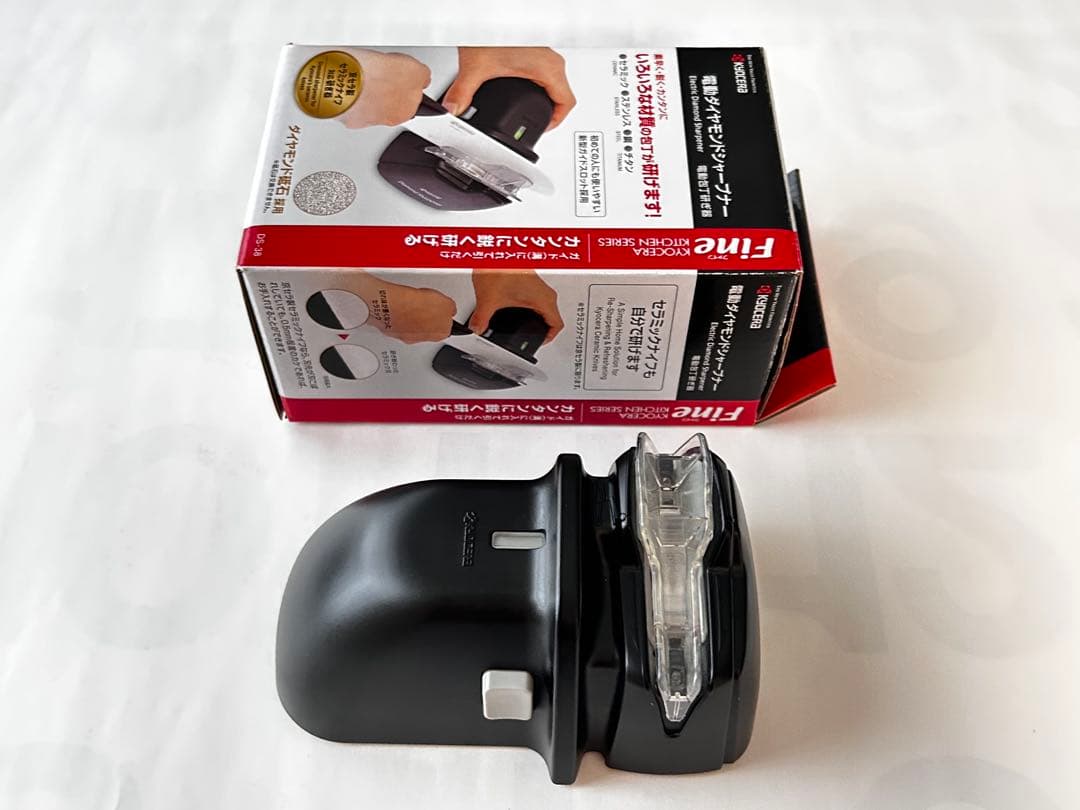 京セラ包丁セット18cm16cm電動ダイヤモンド専用シャープナー 他4点セット