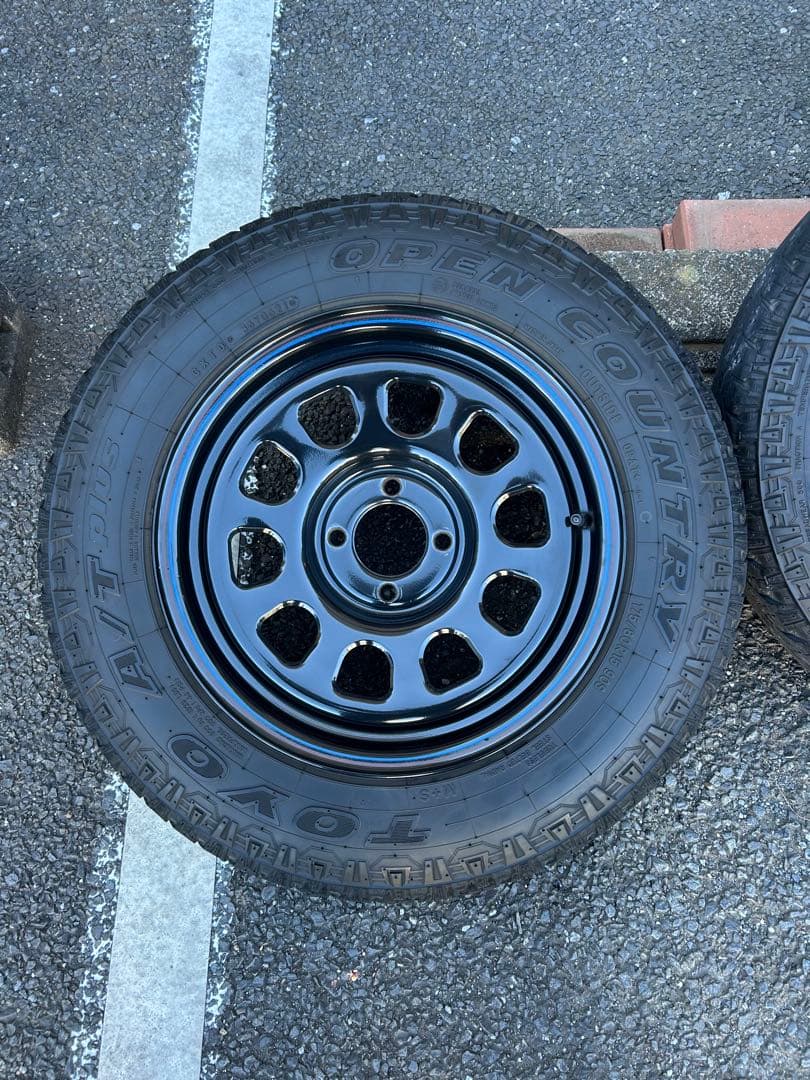 TOYOオープンカントリーATプラス&デイトナホイール15インチ★プロボックス