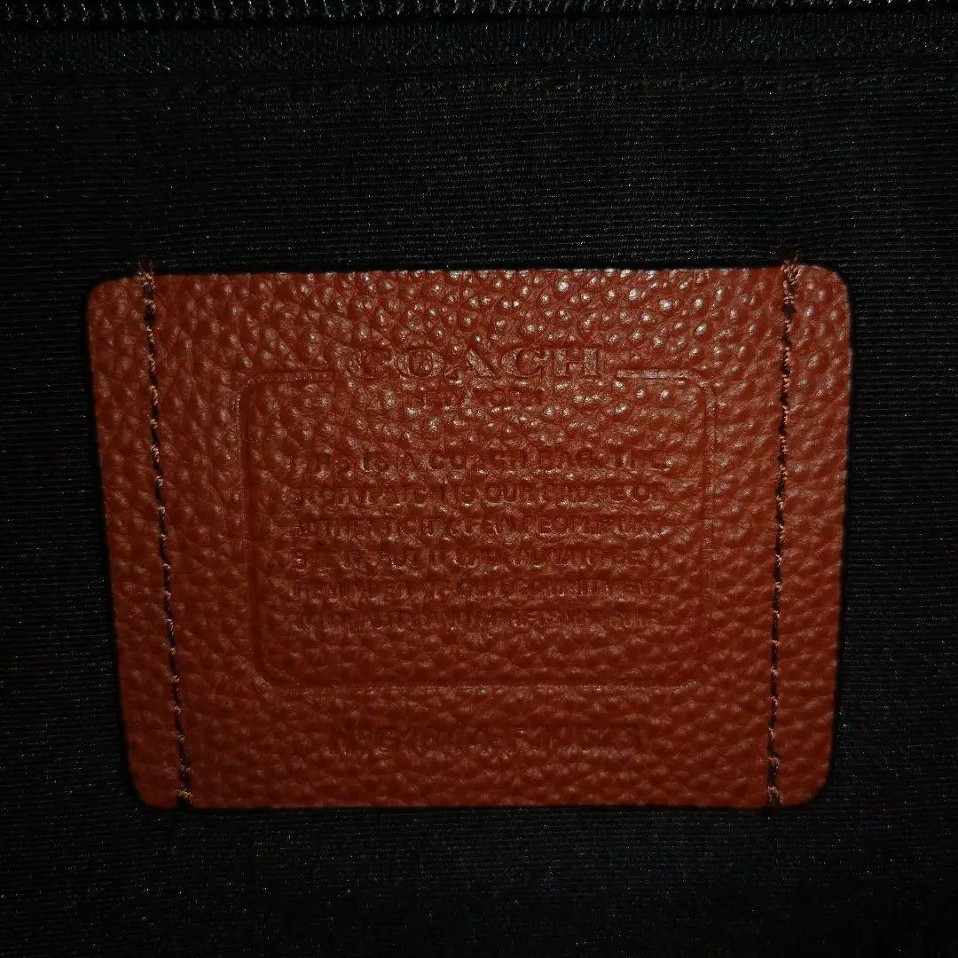 COACH コーチ ハドソン メッセンジャーバッグ レザー ブラウン