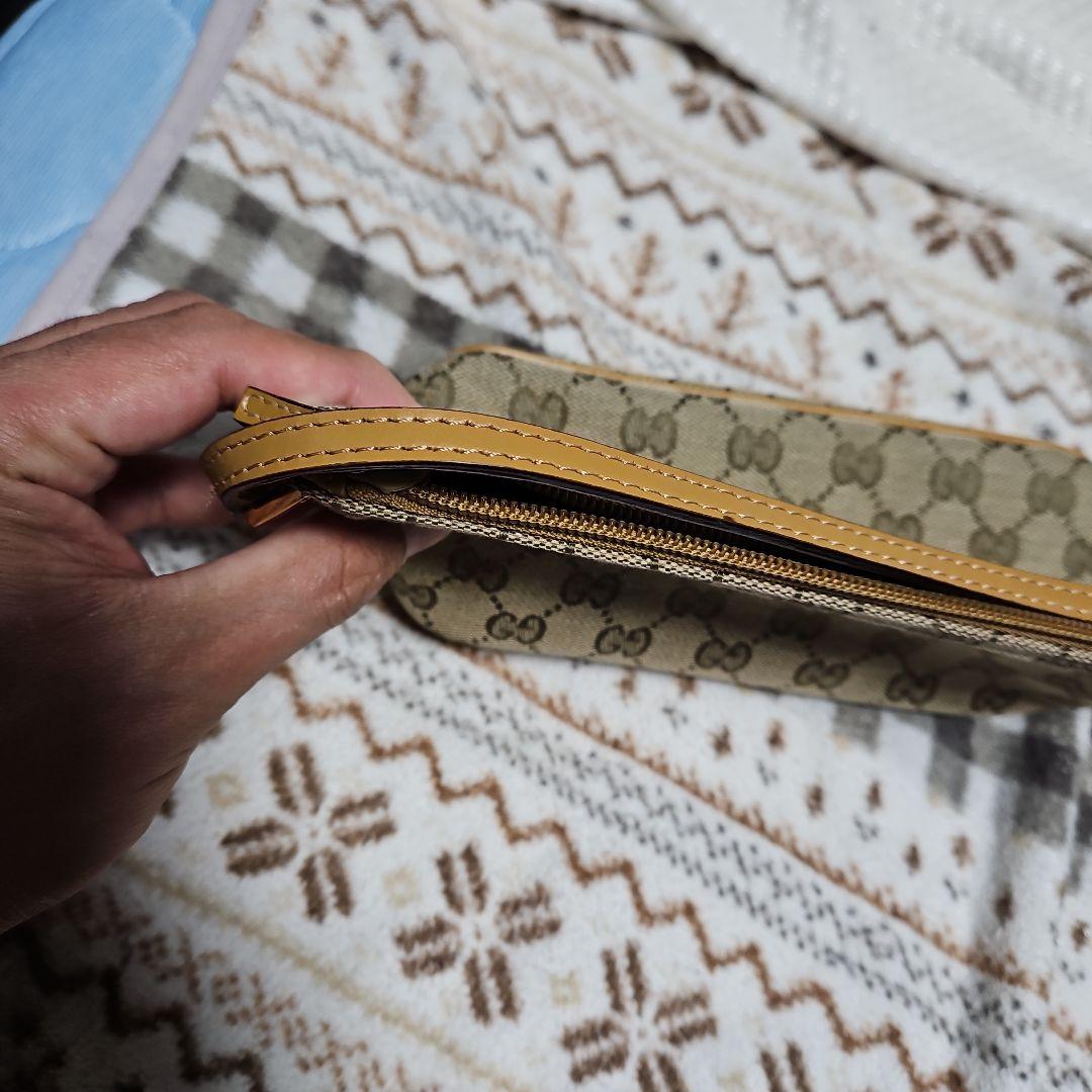 P*e様 GUCCI ベージュ GGパターン ハンドバッグ