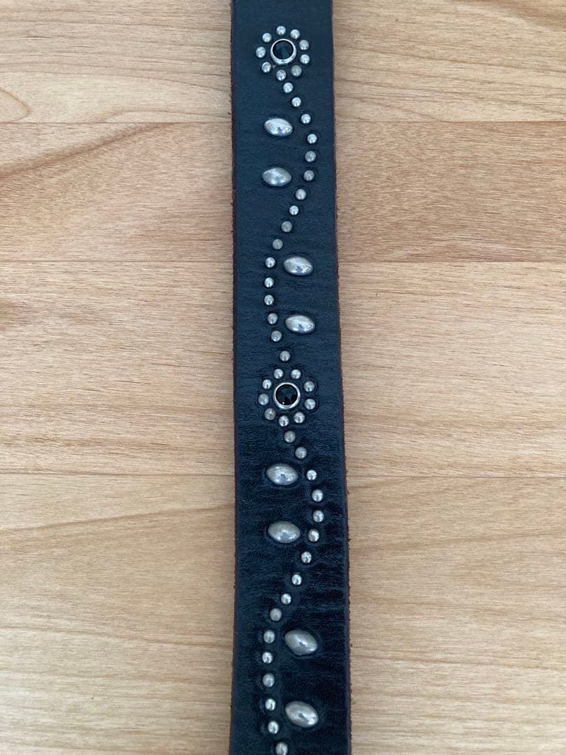 HTC スタッズベルト フラワー ブラックストーン　スタンダードカリフォルニア