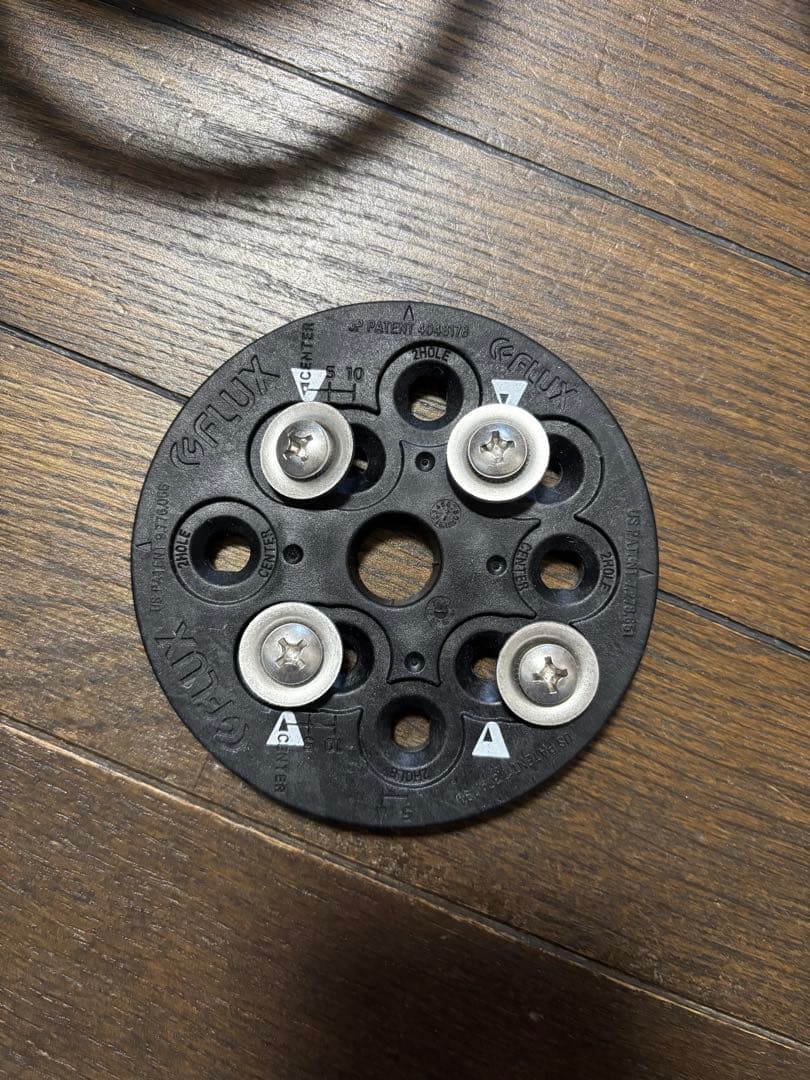 フラックス　FLUX DS 19-20 スノーボードビンディング 白