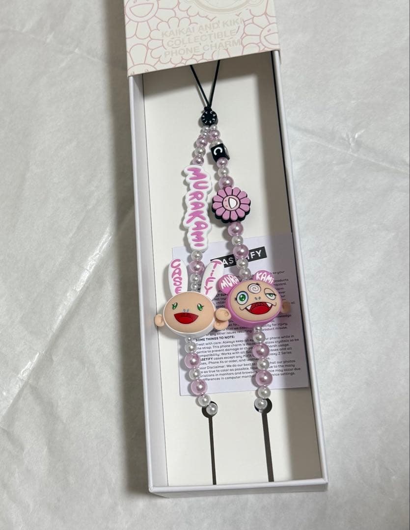 CASETIFY×村上隆 カイカイキキ パール ストラップ