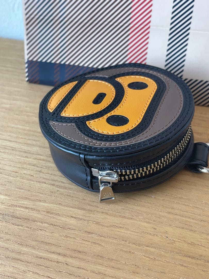 ⭐️正規品A BATHING APE レザーケース 小物入れ レア 中古♪
