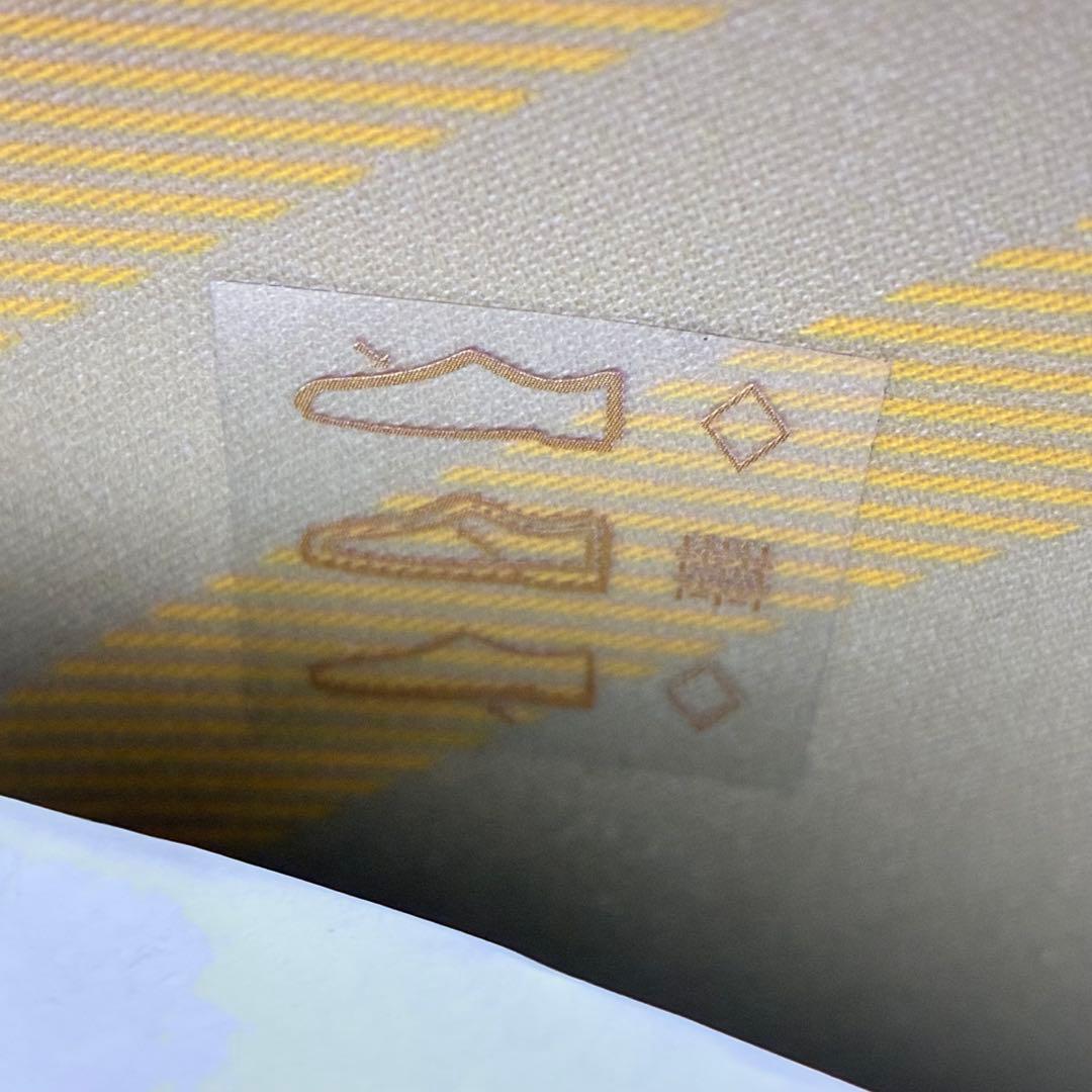 【未使用美品】BURBERRY ロングレインブーツ39 イタリア製 イエロー